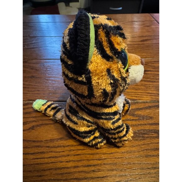 Ty Beanie Boos Stripes Tiger Plush Stuffed Animal Toy With Big Eyes 2010 Vintage - Picture 6 of 6